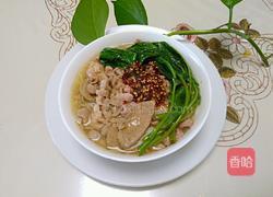 猪肝小肠瘦肉粉的做法图解8