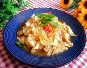 卷心菜炒西红柿[图]