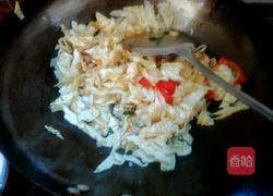 卷心菜炒西红柿的做法图解5