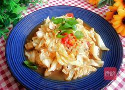 卷心菜炒西红柿的做法图解6