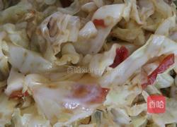 剁辣椒炒卷心菜的做法图解4