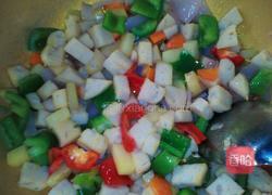 彩椒炒馍块的做法图解6