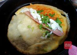 卷心菜煎饼果子的做法图解8