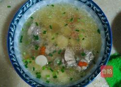 肉骨头山药枸杞汤的做法图解5