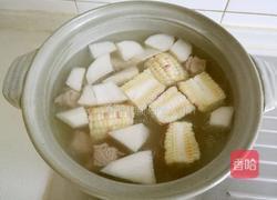 玉米萝卜排骨汤的做法图解9