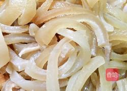 彩椒炒肉皮的做法图解3