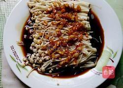 凉拌金针菇的做法图解7