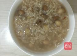 红豆花生粥的做法图解4