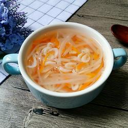 虾皮双萝卜丝汤的做法[图]