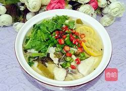 柠檬酸菜鱼的做法图解9