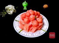  白糖拌西瓜的做法图解6