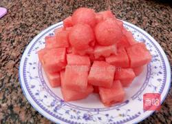  白糖拌西瓜的做法图解4