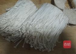 红油金针菇的做法图解1