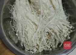 红油金针菇的做法图解2