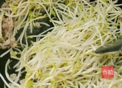 绿豆芽炒肉沫的做法图解5