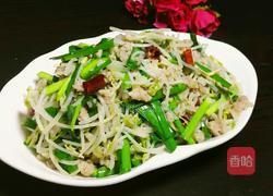绿豆芽炒肉沫的做法图解7