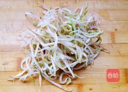 绿豆芽鸡蛋饼的做法图解2
