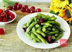 盐水煮毛豆的做法图解4