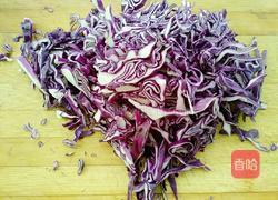 凉拌三丝卷心菜的做法图解3