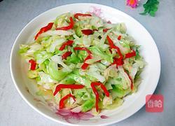 酸辣卷心菜的做法图解8