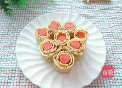 鸡蛋饼卷火腿肠的做法图解11