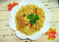 卷心菜炒粉丝的做法图解11