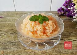 哈密瓜冰山的做法图解10