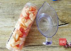 哈密瓜冰山的做法图解3