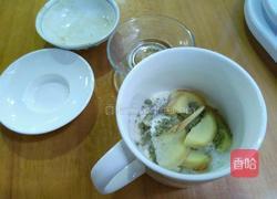 抹茶姜撞奶的做法图解3