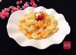 哈密瓜苹果沙拉的做法图解6