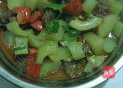 猪肉丸焖冬瓜的做法图解7
