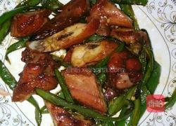 青椒炒烧鸡翼的做法图解6