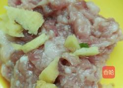 蒜苔炒肉末的做法图解2