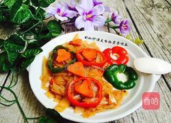 彩椒炒凉皮的做法图解11