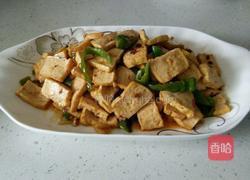 青椒秘制炒香干的做法图解8
