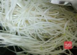 凉拌緑豆芽腐竹的做法图解5