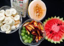 西瓜酸奶西米露的做法图解1