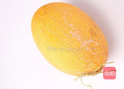 哈密瓜汁的做法图解1