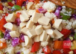 彩椒玉米炒饭的做法图解8