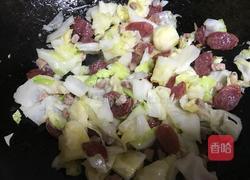 香肠菜饭的做法图解7