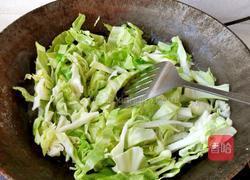 辣炒包菜的做法图解3