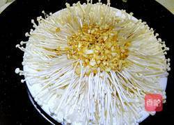 蒜蓉蒸金针菇的做法图解4