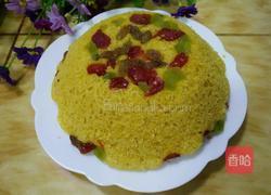 圣女果南瓜发糕的做法图解10