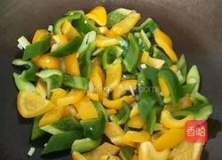 彩椒炒肉的做法图解6