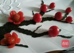 红梅傲雪的做法图解8