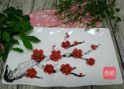 红梅傲雪的做法图解11