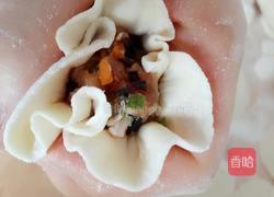 开口烧麦～胡萝卜木耳鲜肉馅的做法图解14