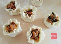 开口烧麦~胡萝卜木耳鲜肉馅的做法图解15