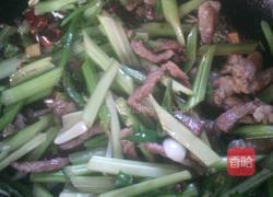 芹菜绿豆芽炒肉丝的做法图解6