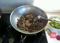 猪肝炒青椒的做法图解4